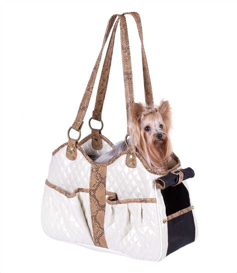 fashionable dog carrier purses